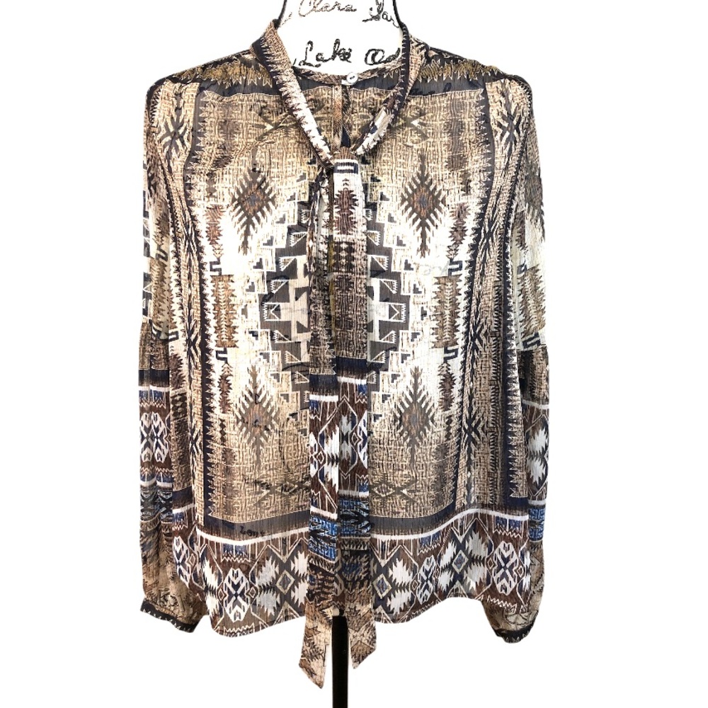 NWT Fifteen Twenty billow sleeve blouse